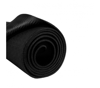 Mata do ćwiczeń jogi antypoślizgowa 0,5cm czarna